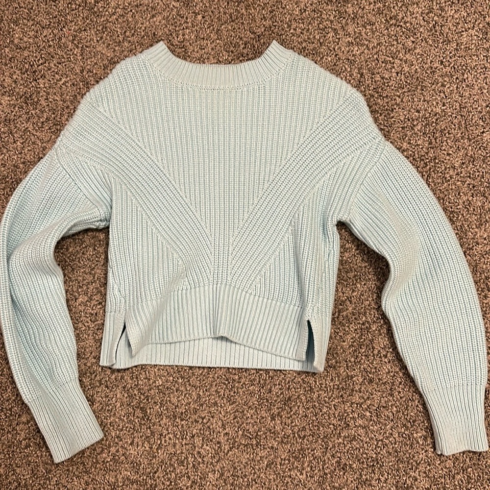 Abercrombie snd Fitch Blue Sweater